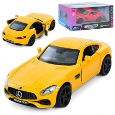Машина AS-3110 АвтоСвіт, Mercedes-Benz GTS AMG 2018, метал, інерц, 12см,відчиняются двері, гумові колеса, 2 кольори, в кор-ці