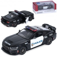 Машина KT5455WP метал, інерція, 1:38, 12см, поліція, відчиняються двері, гумові колеса, в кор-ці, 16-7-7,5см