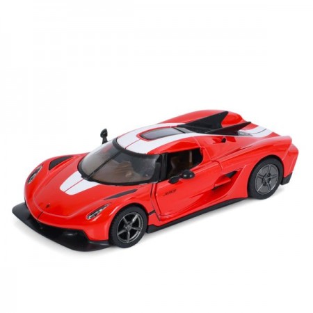 Машина KT5473WF метал, інерція, 1:36, 12,5см, відчиняються двері, гумові колеса, 4 кольори, в кор-ці, 16-7-7,5см