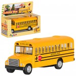 Автобус KS 5107 W шкільний, метал, інерційний, 12 см
