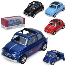 Машинка KT 5004 W інерційна, 1:24, відкриваються двері, гумові колеса, 4 кольори, в кробці, 16-7,5-8 см