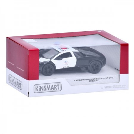 Машинка KT 5317 WP металева, поліція, 1:36, відкриваються двері, гумові колеса, коробці, 16-7,5-8 см Машинка KT 5317 WP металева, поліція, 1:36, відкриваються двері, гумові колеса, коробці, 16-7,5-8 см