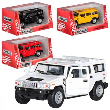 Инерционная машинка BabyToys KT 5337 W металлическая с открывающимися дверями