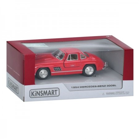 Инерционная металлическая машинка KT 5346 W с открывающимися дверями