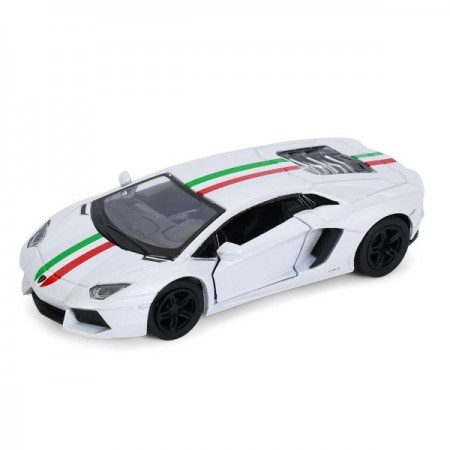 Машинка KT 5355 WF металева, 1:38, відкриваються двері, гумові колеса, 4 кольори, в коробці, 16-7-8,5 см