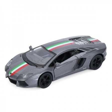Машинка KT 5355 WF металева, 1:38, відкриваються двері, гумові колеса, 4 кольори, в коробці, 16-7-8,5 см