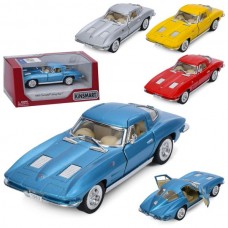Машинка KT 5358 W металл, инер-я, 1:32, 12,5см,резин.колеса, открыв.двери, 4цвета, в кор-ке