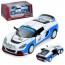Машинка KT 5362 W інерц метал, інерція, 1:32, 12см, гумові колеса, відкриваються двері, в коробці