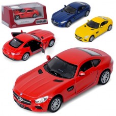 Машинка KT 5388 W металл, инерция, 12,5см, 1:36, резин.колеса, открыв.двери, 3цвета, в кор-ке