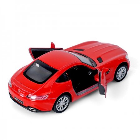 Машинка KT 5388 W метал, інерція, 1:36, 12,5см, відчиняються двері, гумові колеса, 3 кольори, в коробці, 16-7-8 см