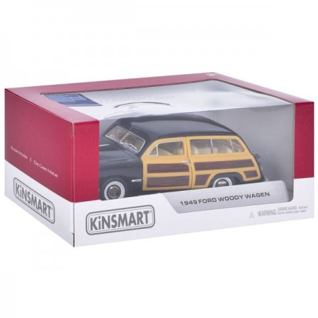 Инерционная металлическая машинка BabyToys KT5451W 13см