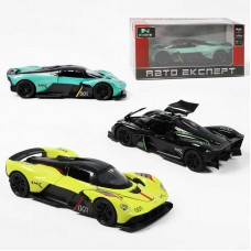 Машинка L-0508-85 “Авто Експерт”, 3 види, металопластик, масштаб: 1: 32, підсвічування, звук, інерція, відкриваються двері, в коробці, МІКС