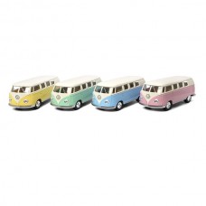 Металлическая модель автобуса Volkswagen 1962 инерционная Металлическая модель автобуса Volkswagen 1962 инерционная