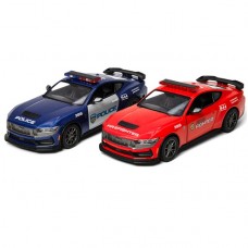 Полицейская машинка Ford Mustang Dark-Horse инерционная металл Полицейская машинка Ford Mustang Dark-Horse инерционная металл