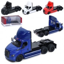 Инерционный трейлер Kinsmart KT5466W металлический 12см