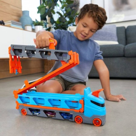 Вантажівка-транспортер "Суперперегони" Hot Wheels Серія    City , 
Розмір пакунку    10 x 56 x 25 см