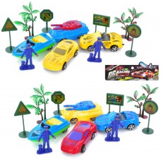 Набір інерційних машинок BabyToys 711-102, 9 см, 9 штук у наборі