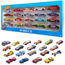 Набор с 20-ти базовых машинок Hot Wheels Размер упаковки 45 х 19 х 4 см , 
Материал Металл
