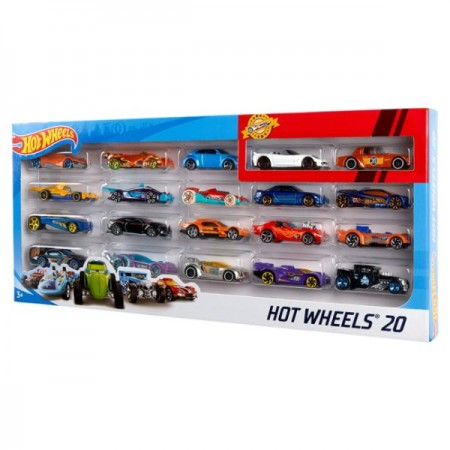 Набір із 20-ти базових машинок Hot Wheels Розмір пакунку 45 х 19 х 4 см ,
Матеріал Метал Набір із 20-ти базових машинок Hot Wheels Розмір пакунку 45 х 19 х 4 см ,
Матеріал Метал