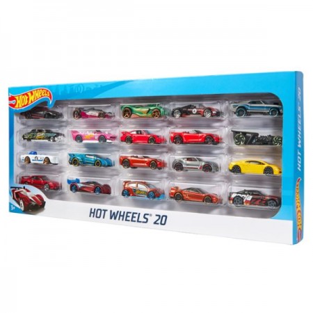 Набір із 20-ти базових машинок Hot Wheels Розмір пакунку 45 х 19 х 4 см ,
Матеріал Метал Набір із 20-ти базових машинок Hot Wheels Розмір пакунку 45 х 19 х 4 см ,
Матеріал Метал