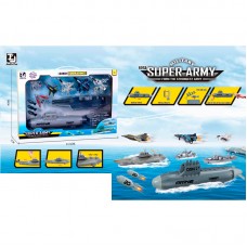 Набір іграшок військово-морський флот BabyToys T074B, 8 предметів