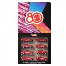 Тематический набор из 8 машинок "80 лет драйва Mattel" Hot Wheels Тематический набор из 8 машинок "80 лет драйва Mattel" Hot Wheels