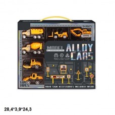 Гараж-набор BabyToys MG3082 строительная техника, металл Гараж-набор BabyToys MG3082 строительная техника, металл