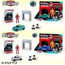 Набор машинок BabyToys SY-325 инерционный с заправкой
