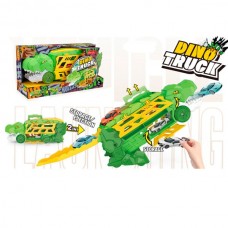 Трейлер инерционный BabyToys 9990 динозавр 2в1 с машиной Трейлер инерционный BabyToys 9990 динозавр 2в1 с машиной