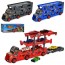 Трейлер BabyToys K180A20 с 8 машинками металл 45см