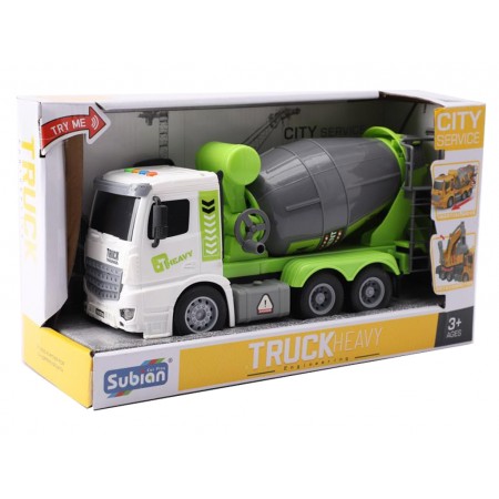 Игровая машинка-бетономешалка Engineering Truck Heavy, 1:14 7144911
