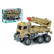 Машинка инерционная ракетный аппарат Truck, 24 см, светиться и звук 999-122A Машинка инерционная ракетный аппарат Truck, 24 см, светиться и звук 999-122A