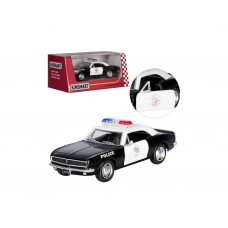 Машинка металлическая инерционная Chevrolet Camaro Z/28 Police 1967 Kinsmart KT5341WP