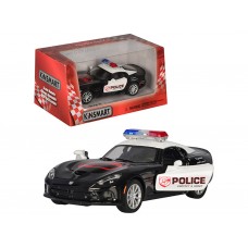 Машинка металева інерційна Dodge Viper GTS Police Kinsmart KT5363WP