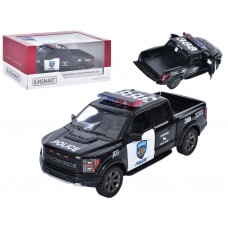 Машинка металева інерційна Ford F-1 2022 Raptor Police Kinsmart KT5436WP