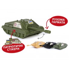 Танчик САУ Казак с патриотическими наклейками Maximus 5478