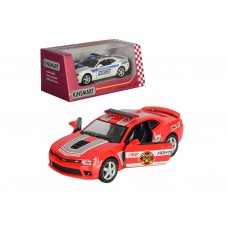 Машинка металлическая инерционная полиция 2014 CHEVROLET CAMARO Kinsmart KT 5383 WPR