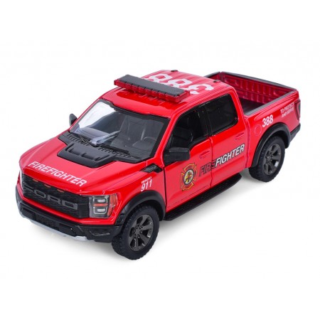 Машинка металлическая инерционная полиция 2022 Ford F-1 Raptor Police Kinsmart KT5436WPR Машинка металлическая инерционная полиция 2022 Ford F-1 Raptor Police Kinsmart KT5436WPR