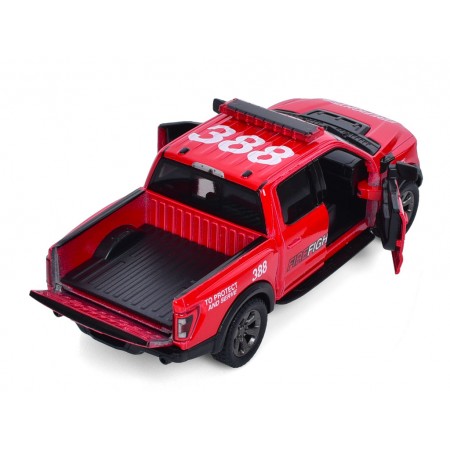 Машинка металлическая инерционная полиция 2022 Ford F-1 Raptor Police Kinsmart KT5436WPR Машинка металлическая инерционная полиция 2022 Ford F-1 Raptor Police Kinsmart KT5436WPR