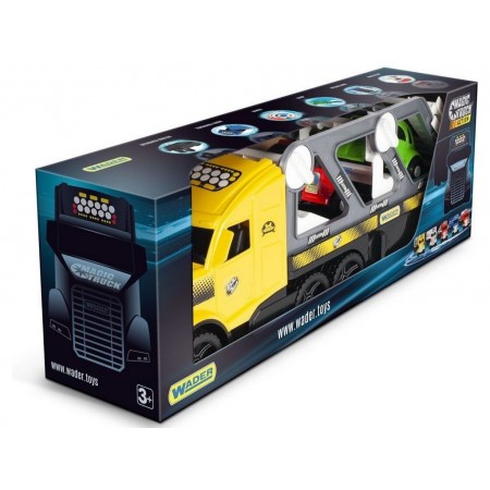 Автовоз Magic Truck с авто купе Wader 36231