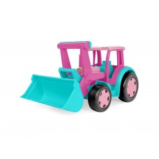 Трактор Гигант розовый, Wader 66006