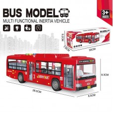 Инерционный автобус BabyToys 138-1 со светом и музыкой Инерционный автобус BabyToys 138-1 со светом и музыкой