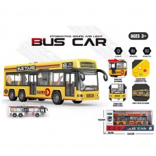 Инерционный автобус BabyToys 329-1 со звуком и светом Инерционный автобус BabyToys 329-1 со звуком и светом