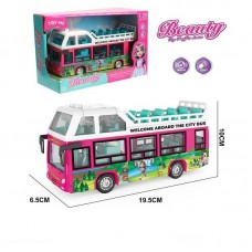 Инерционный автобус BabyToys 661-06 со звуком и подсветкой, 20 см Инерционный автобус BabyToys 661-06 со звуком и подсветкой, 20 см