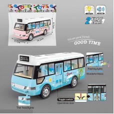 Инерционный автобус BabyToys 7723 со звуком и подсветкой Инерционный автобус BabyToys 7723 со звуком и подсветкой