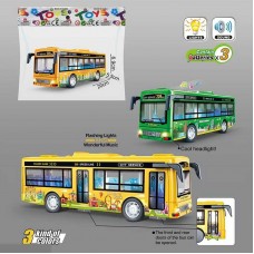 Инерционный автобус BabyToys 7730 со звуком и светом Инерционный автобус BabyToys 7730 со звуком и светом
