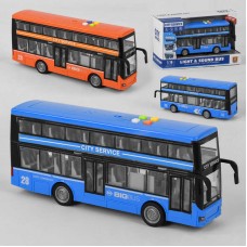 Автобус WY 912 AB 2 види, інерційна, світло, звук, в коробці