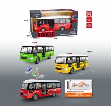 Автобус инерционный BabyToys YM 9907 B со звуком и светом Автобус инерционный BabyToys YM 9907 B со звуком и светом