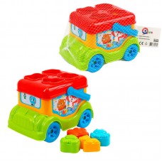 Автобус-сортер Technok Toys инерционный пластиковый Автобус-сортер Technok Toys инерционный пластиковый