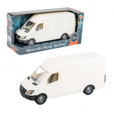  Автомобіль "Mercedes-Benz Sprinter" вантажний білий 39651 "Tigres" 1: 24, гумові колеса, двері відчиняються, кермо підіймається, в коробці